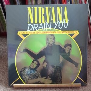 Nirvana 'Drain You' Live Seattle '93 Vinyl Record